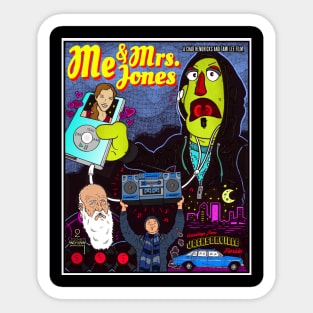 Me and Mrs Jones movie poster Sticker